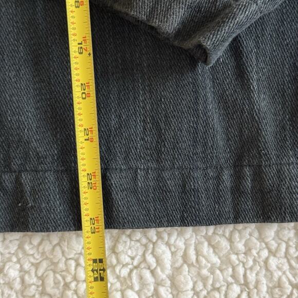 NYMANE 2 Piece Set Susie Work Shirt & Wide Leg Pants In Black Cotton Drawstring - Picture 7 of 15